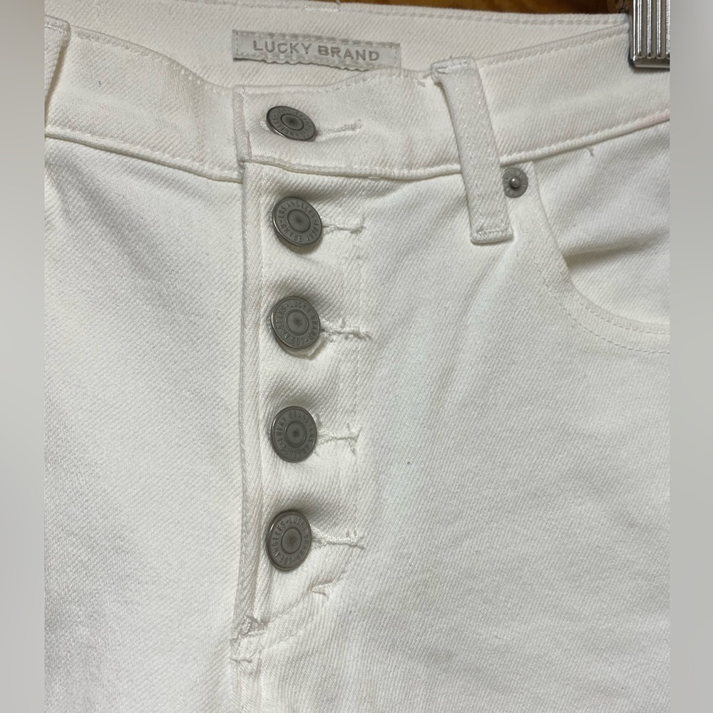 lucky brand mid rise authentic straight - Picture 11 of 12